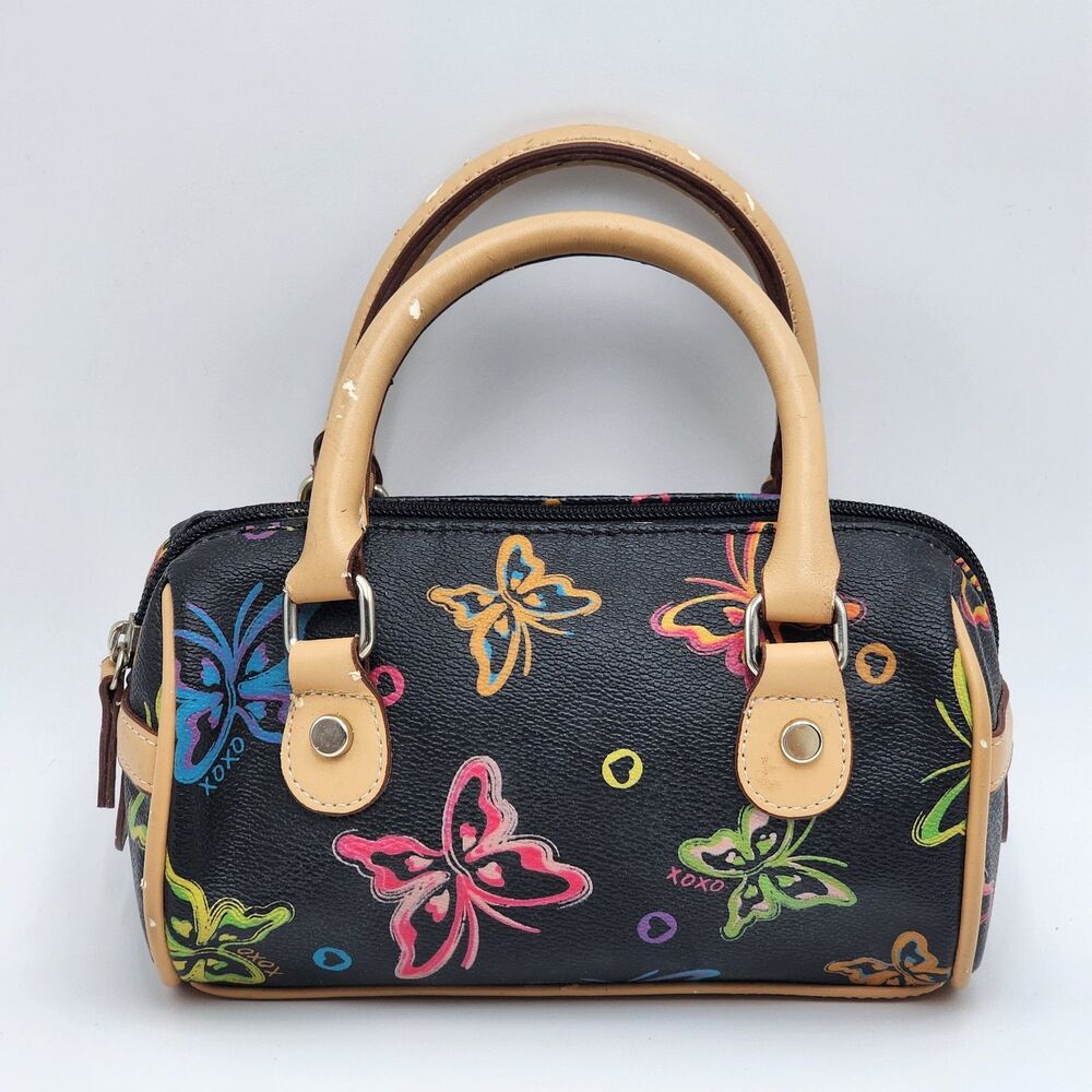 XOXO Y2K Vintage Butterfly Hearts Mini Micro Bag RARE